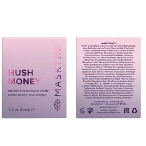 MASKtini Hush Money Intensive Restorative Creme Anti Aging Face Moisturizer 1.7